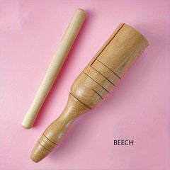 Orff Percussion Double Horn Wood Instrument