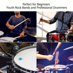 5A Maple Drum Sticks Set Drum Rods Brushes Drumsticks Gift Sets