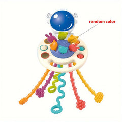 Montessori Baby Toys Finger Pull Fun Press Early Education Toys