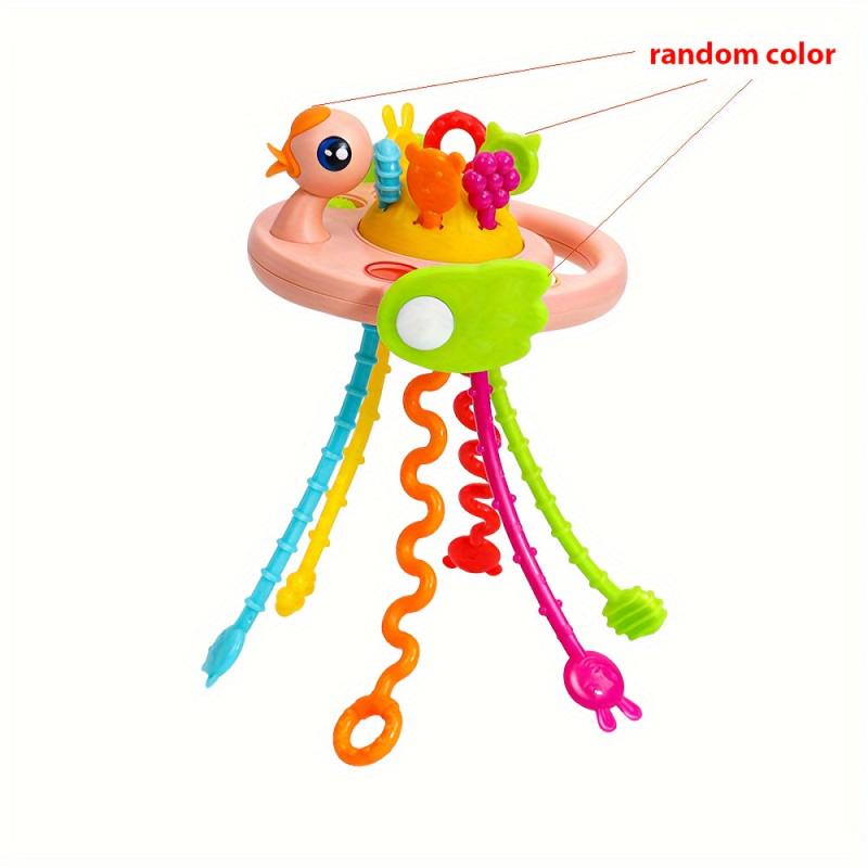Montessori Baby Toys Finger Pull Fun Press Early Education Toys