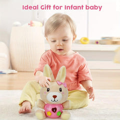 Plush Bunny Baby Music Toys Light Up Baby Toys