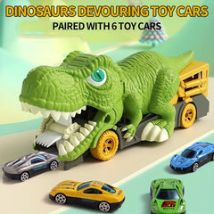 Dinosaur Devouring Toy Car Combo for Halloween