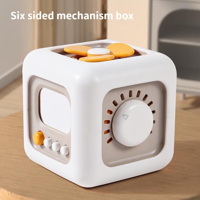 6-Sided Infant Switch Rotating Montessori Toy