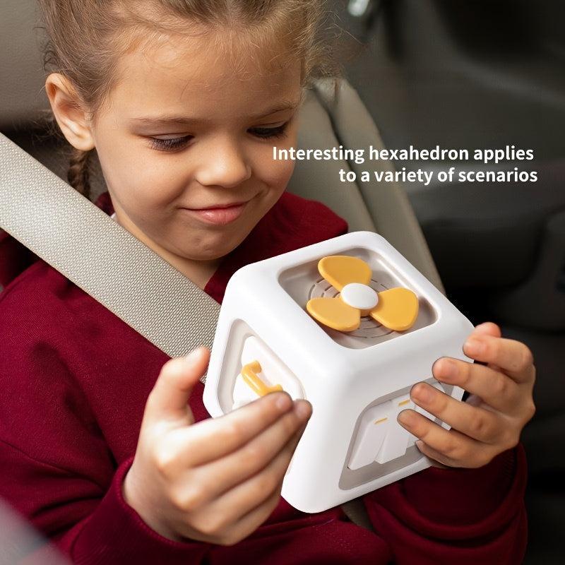 6-Sided Infant Switch Rotating Montessori Toy