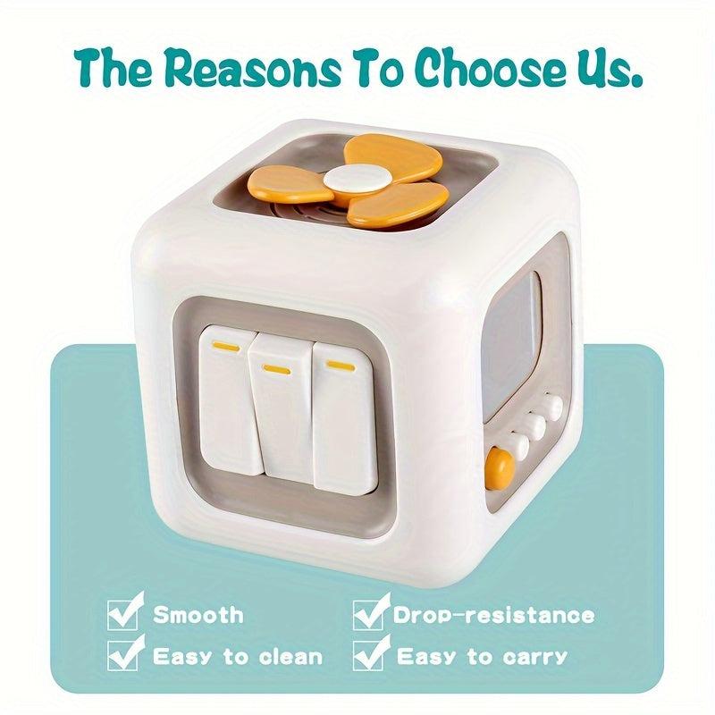 6-Sided Infant Switch Rotating Montessori Toy