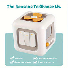 6-Sided Infant Switch Rotating Montessori Toy