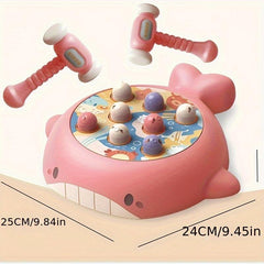 Interactive Whack a mole Toy for Kids, Hand-eye Coordination Exercise