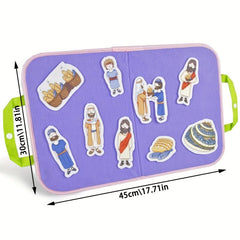 Felt Flannel Board Bible Story Set for Toddlers