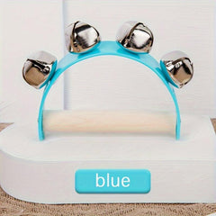 Wooden Hand Rattle Musical Instrument Toy 5 Colors Random
