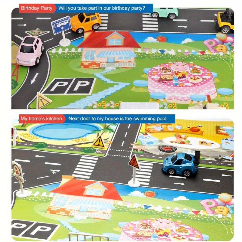 Traffic Game Mat Traffic Knowledge Toy