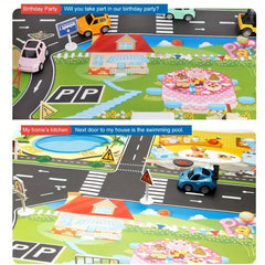 Traffic Game Mat Traffic Knowledge Toy