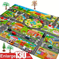 Traffic Game Mat Traffic Knowledge Toy