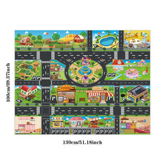 Traffic Game Mat Traffic Knowledge Toy