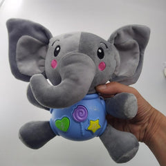 Plush Elephant Music Baby Toys Stuffed Animal Lights Baby Toys