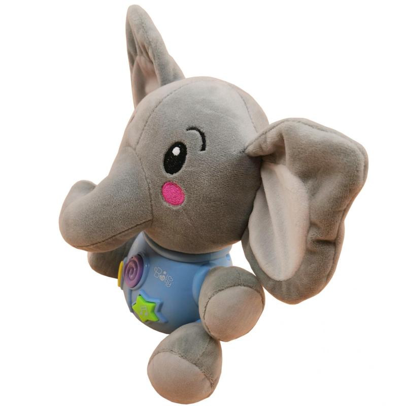 Plush Elephant Music Baby Toys Stuffed Animal Lights Baby Toys