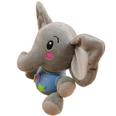 Plush Elephant Music Baby Toys Stuffed Animal Lights Baby Toys