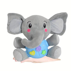 Plush Elephant Music Baby Toys Stuffed Animal Lights Baby Toys