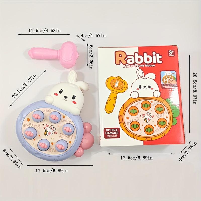 Cartoon Radish Whack-a-Mole Baby Knocking Toy