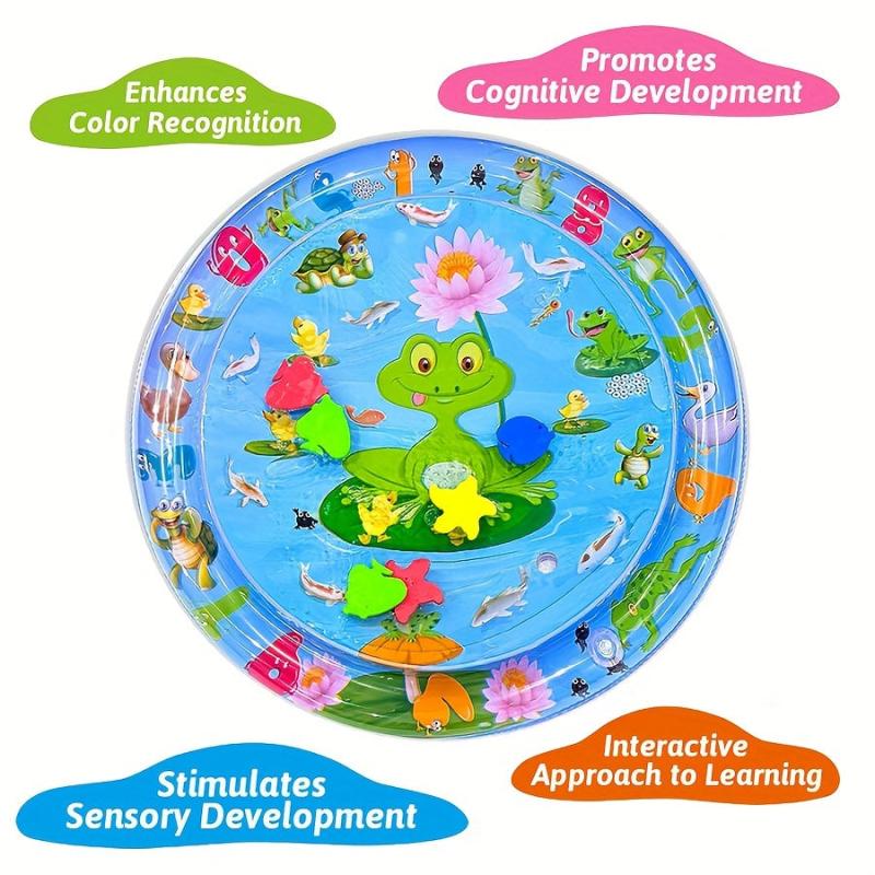 24 4inch Inflatable Baby Water Mat Early Education Fun Water Game Christmas Gift