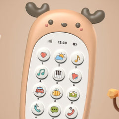 Baby Fawn Shape Teether Music Phone for Teething