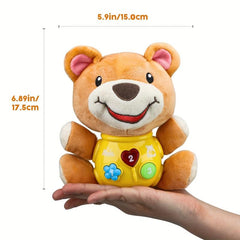Baby Musical Toy Bear Infant Toy Baby Stuff Newborn Toy Press Button
