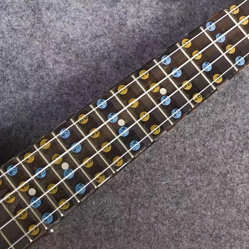 Guitar Scale Sticker Ukulele Starter Cardboard Sticker