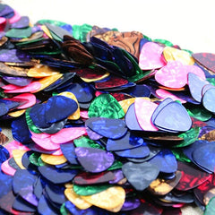 20Pcs Guitar Picks Mixed Thicknesses Random Colour