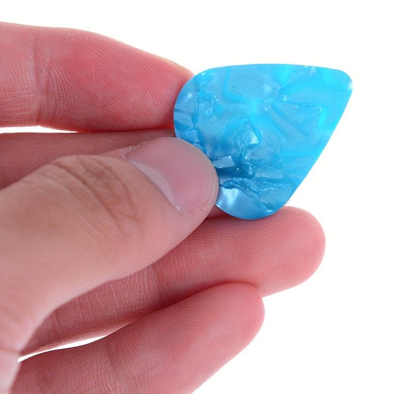 20Pcs Guitar Picks Mixed Thicknesses Random Colour