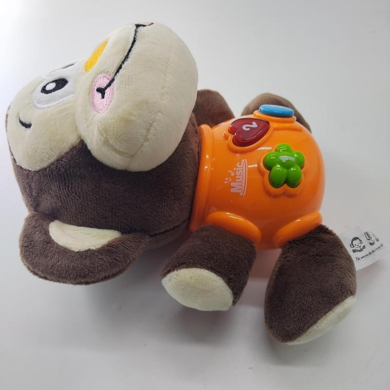 Monkey Music Baby Toy Stuffed Animal Lights Musical Toys for Baby Boys and Girls