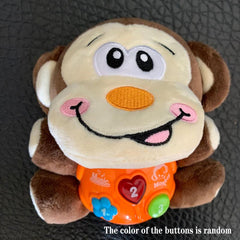 Monkey Music Baby Toy Stuffed Animal Lights Musical Toys for Baby Boys and Girls