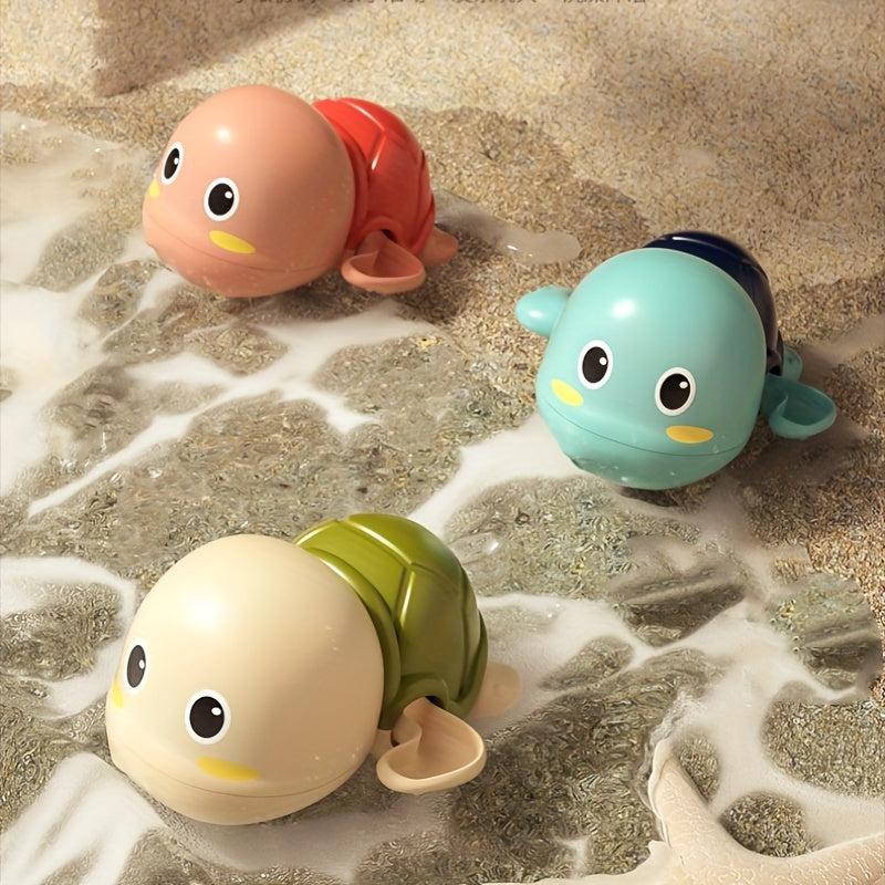 3pcs Toddler Bath Toys Swimming Turtle Bath Toys Boys Girls Pool Toys