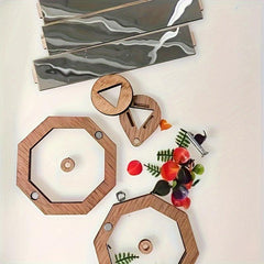 Wooden DIY Kaleidoscope Set for Kids, Unlock Creative Imagination