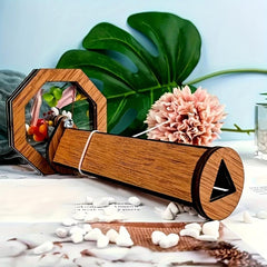Wooden DIY Kaleidoscope Set for Kids, Unlock Creative Imagination