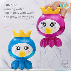 Kids Octopus Shower Head Bath Toy Water Play