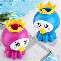 Kids Octopus Shower Head Bath Toy Water Play