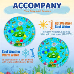 Inflatable Cartoon Crawling Pad Water Game Holiday Gift