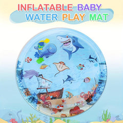 Inflatable Water Pad 36 6inch Tummy Time Crawling Pad Outdoor Activity Game