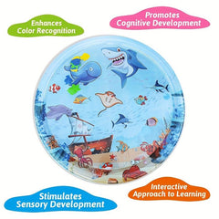Inflatable Water Pad 36 6inch Tummy Time Crawling Pad Outdoor Activity Game