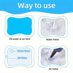 Inflatable Water Pad 36 6inch Tummy Time Crawling Pad Outdoor Activity Game