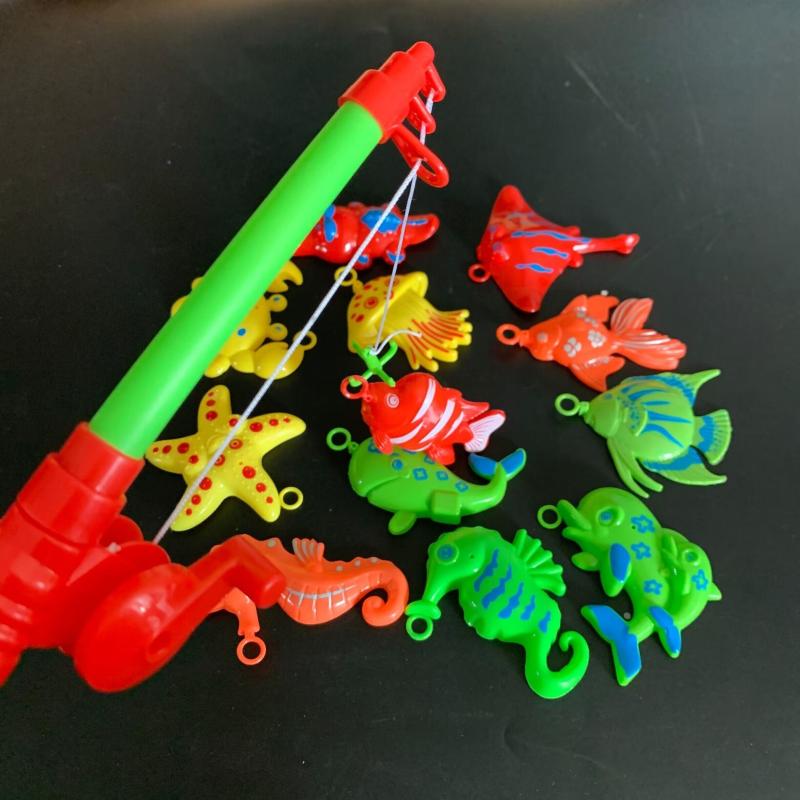 Magnetic Fishing Toy Game For Kids - Water Table Bathtub Party Toy