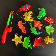 Magnetic Fishing Toy Game For Kids - Water Table Bathtub Party Toy