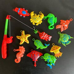 Magnetic Fishing Toy Game For Kids - Water Table Bathtub Party Toy