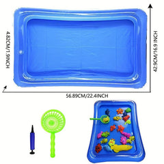 Magnetic Fishing Pool Game For Kids Water Table Bathtub Party Toys