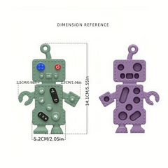 Baby Dental Robot Toy Remote Control Bite Shape Children's Chewing Teeth Toy