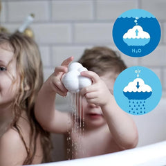 9 Pcs Bath Toys with Floating Boats Mold for Infants Eco Friendly Non Toxic