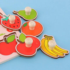 Wooden Puzzle Building Blocks for Early Education Fun