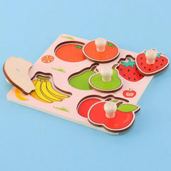 Wooden Puzzle Building Blocks for Early Education Fun