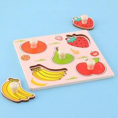 Wooden Puzzle Building Blocks for Early Education Fun