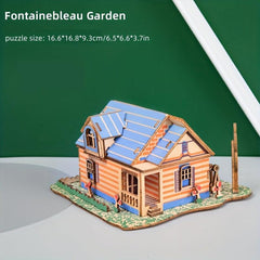 3D DIY Puzzle Model Mechanical Toy Building Game Wooden Crafts