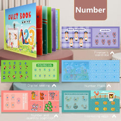 Quiet Paste Busy Book Puzzle Game Kids Educational Toys